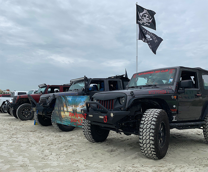 Jeeps at New Smyrna Beach 2
